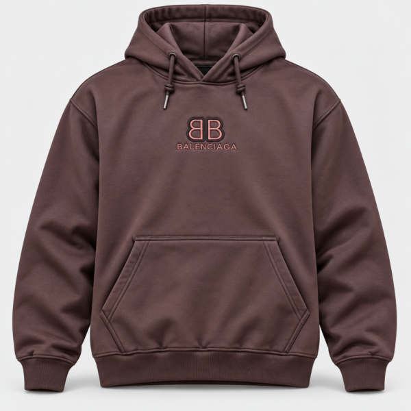 Balenciaga Mocha Brown Premium Hoodie