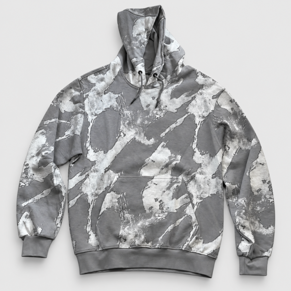 Champion Grey Abstract Hoodie