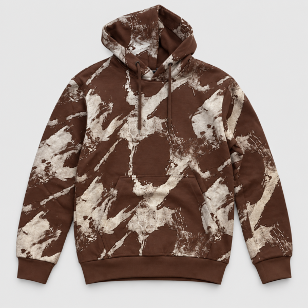 Champion Brown Abstract Hoodie